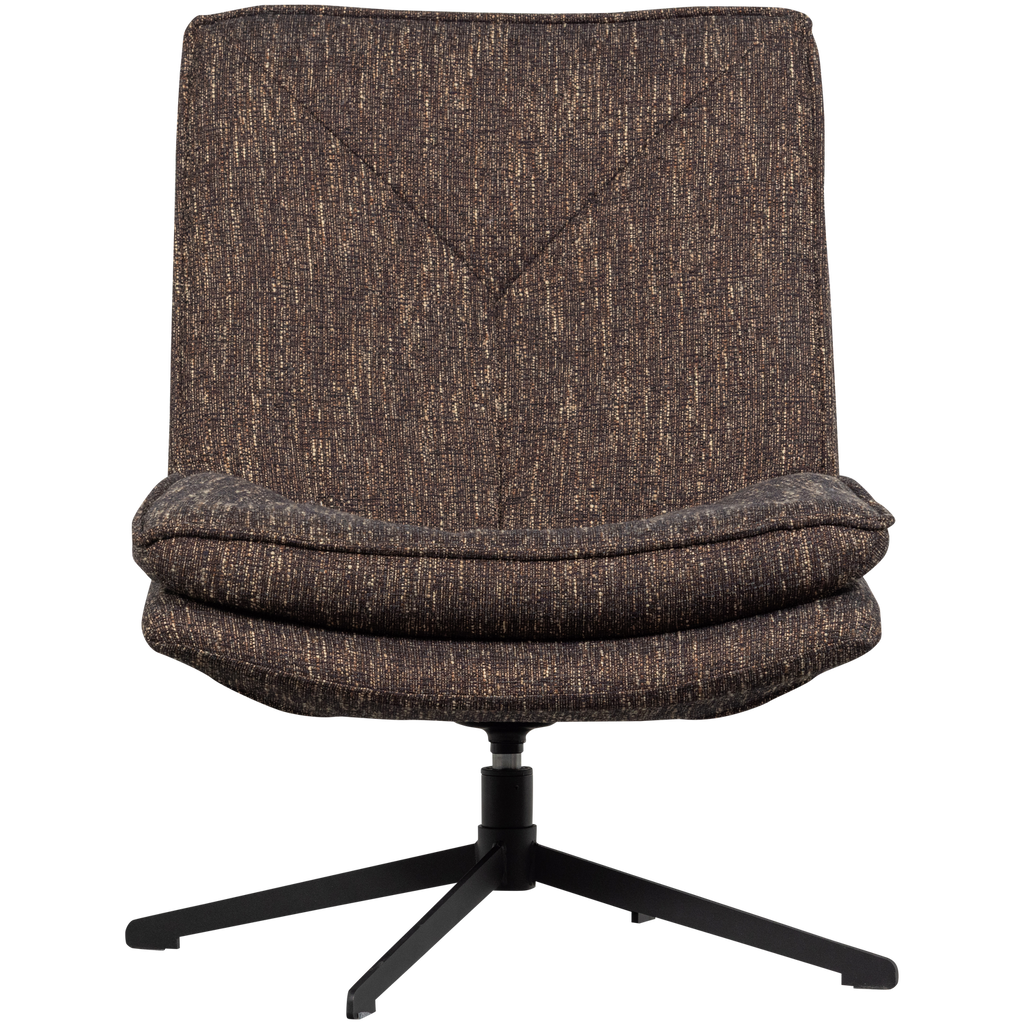 MILARO SWIVEL ARMCHAIR BROWN MELANGE
