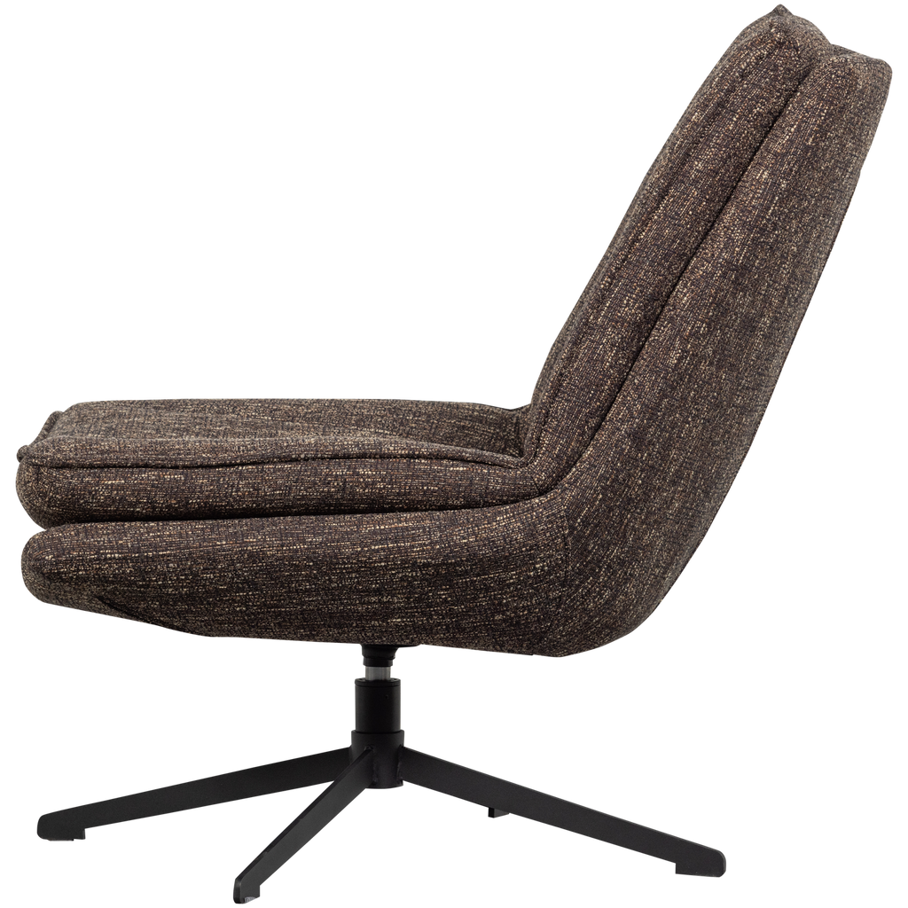 MILARO SWIVEL ARMCHAIR BROWN MELANGE