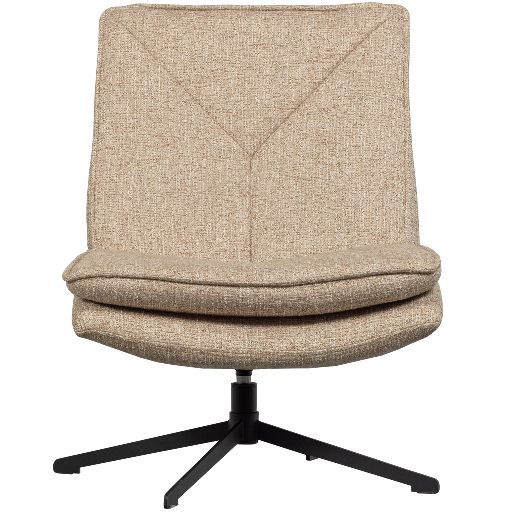 MILARO SWIVEL ARMCHAIR NATURAL MELANGE