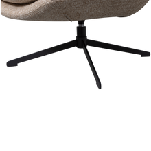 Charger l'image dans la galerie, MILARO SWIVEL ARMCHAIR NATURAL MELANGE