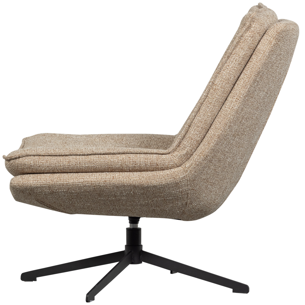 MILARO SWIVEL ARMCHAIR NATURAL MELANGE