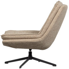 Charger l'image dans la galerie, MILARO SWIVEL ARMCHAIR NATURAL MELANGE