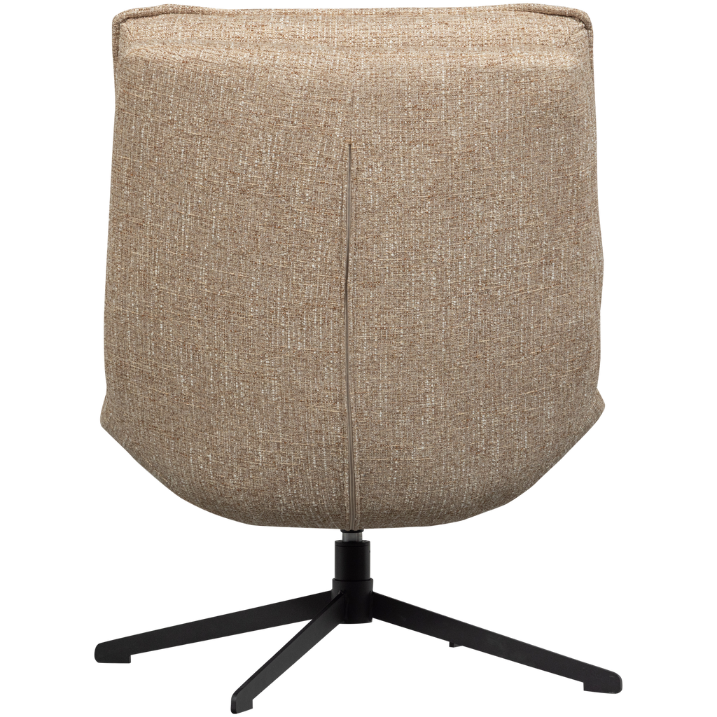 MILARO SWIVEL ARMCHAIR NATURAL MELANGE