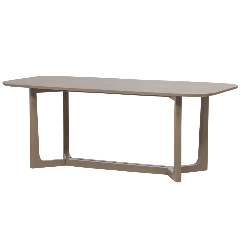 FERION DINING TABLE MANGO WOOD MUD 180X90CM