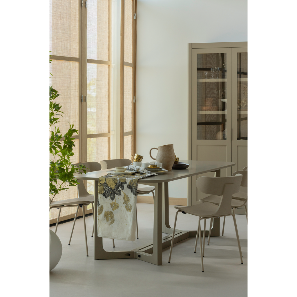 FERION DINING TABLE MANGO WOOD MUD 240X90 CM