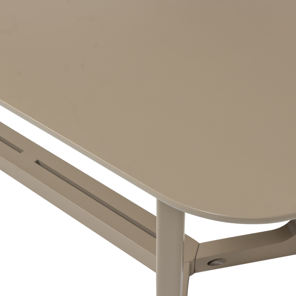 FERION DINING TABLE MANGO WOOD MUD 180X90CM