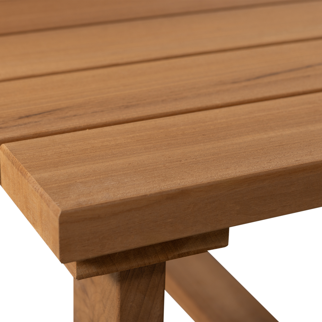 BANCO GARDEN COFFEE TABLE AYOUS WOOD [fsc]
