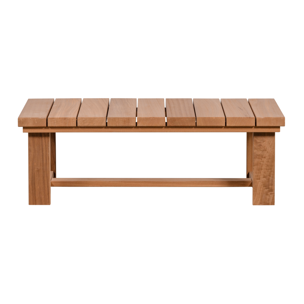 BANCO GARDEN COFFEE TABLE AYOUS WOOD [fsc]