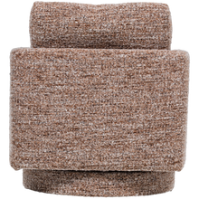 Charger l'image dans la galerie, OSKA SWIVEL ARMCHAIR BROWN MELANGE