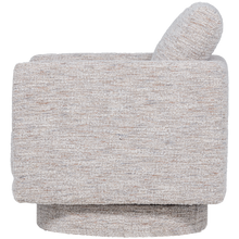 Charger l'image dans la galerie, OSKA SWIVEL ARMCHAIR NATURAL MELANGE