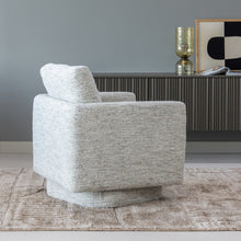 Charger l'image dans la galerie, OSKA SWIVEL ARMCHAIR NATURAL MELANGE