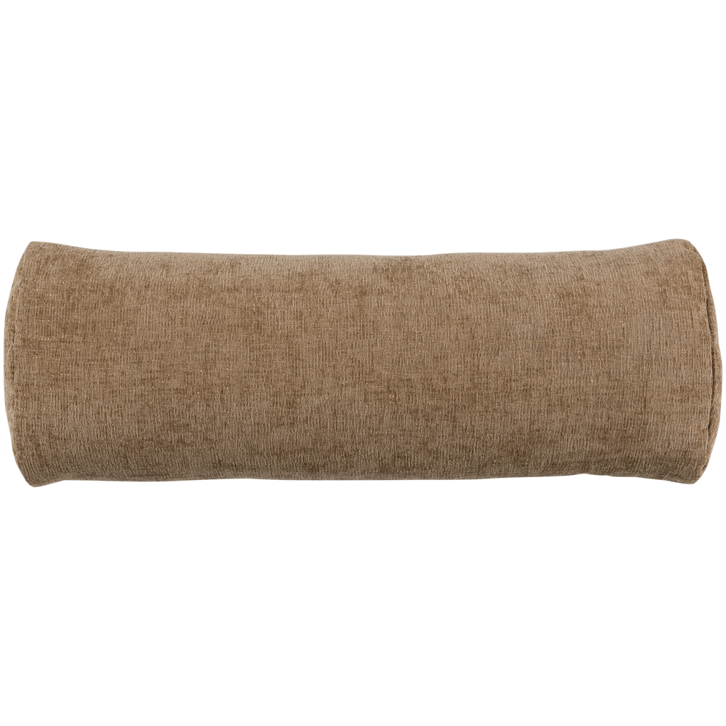 BATAVIER HALF ROUND SOFA 4-SEATER VELVET LIGHT BROWN MELANGE