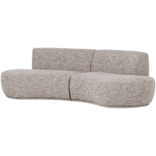 Load image into Gallery viewer, BATAVIER HALF ROUND SOFA 4-SEATER SAND MELANGE