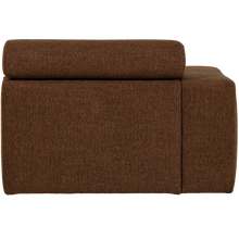 Laden Sie das Bild in den Galerie-Viewer, NOVI 1-SEATER ELEMENT ARM LEFT BOUCLE MOCHA BROWN