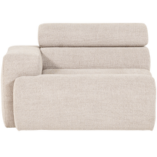 Laden Sie das Bild in den Galerie-Viewer, NOVI 1-SEATER ELEMENT ARM LEFT BOUCLE NATURAL