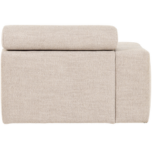 Laden Sie das Bild in den Galerie-Viewer, NOVI 1-SEATER ELEMENT ARM LEFT BOUCLE NATURAL