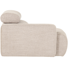 Laden Sie das Bild in den Galerie-Viewer, NOVI 1-SEATER ELEMENT ARM LEFT BOUCLE NATURAL