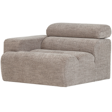 Charger l'image dans la galerie, NOVI 1-SEATER ELEMENT ARM LEFT NATURAL MELANGE
