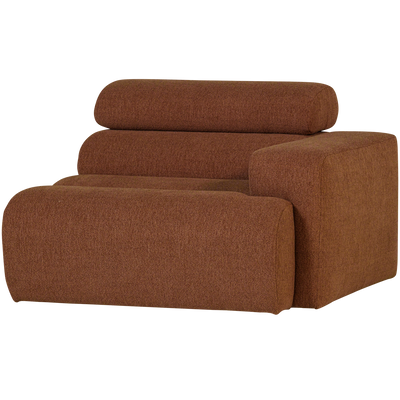 NOVI 1-SEATER ELEMENT ARM RIGHT BOUCLE TERRA