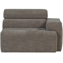 Laden Sie das Bild in den Galerie-Viewer, NOVI 1-SEATER ELEMENT ARM RIGHT GREY MELANGE