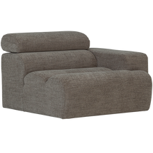 Laden Sie das Bild in den Galerie-Viewer, NOVI 1-SEATER ELEMENT ARM RIGHT GREY MELANGE