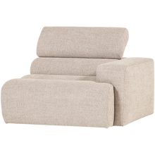 Laden Sie das Bild in den Galerie-Viewer, NOVI 1-SEATER ELEMENT ARM RIGHT BOUCLE NATURAL