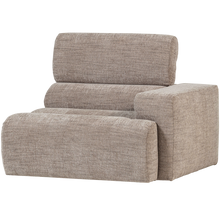 Laden Sie das Bild in den Galerie-Viewer, NOVI 1-SEATER ELEMENT ARM RIGHT NATURAL MELANGE