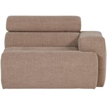 Laden Sie das Bild in den Galerie-Viewer, NOVI 1-SEATER ELEMENT ARM RIGHT BOUCLE TAUPE