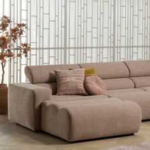 Laden Sie das Bild in den Galerie-Viewer, NOVI 1-SEATER ELEMENT ARM RIGHT BOUCLE TAUPE