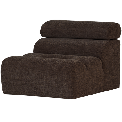 NOVI 1-SEATER ELEMENT DARK BROWN MELANGE