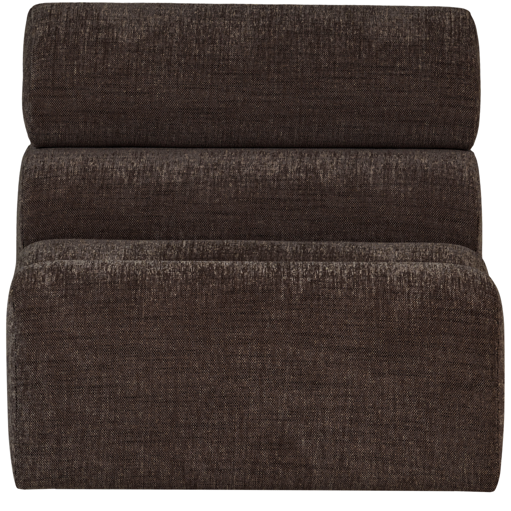 NOVI 1-SEATER ELEMENT DARK BROWN MELANGE