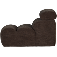 Laden Sie das Bild in den Galerie-Viewer, NOVI 1-SEATER ELEMENT DARK BROWN MELANGE