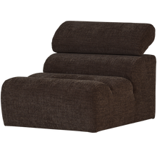 Laden Sie das Bild in den Galerie-Viewer, NOVI 1-SEATER ELEMENT DARK BROWN MELANGE