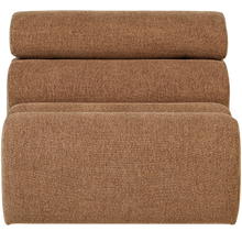 Laden Sie das Bild in den Galerie-Viewer, NOVI 1-SEATER ELEMENT BOUCLE CARAMEL BROWN