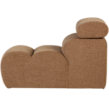 Laden Sie das Bild in den Galerie-Viewer, NOVI 1-SEATER ELEMENT BOUCLE CARAMEL BROWN