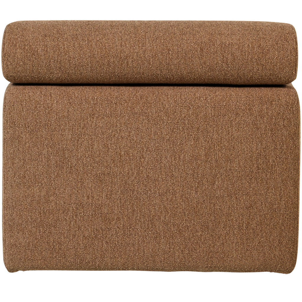NOVI 1-SEATER ELEMENT BOUCLE CARAMEL BROWN