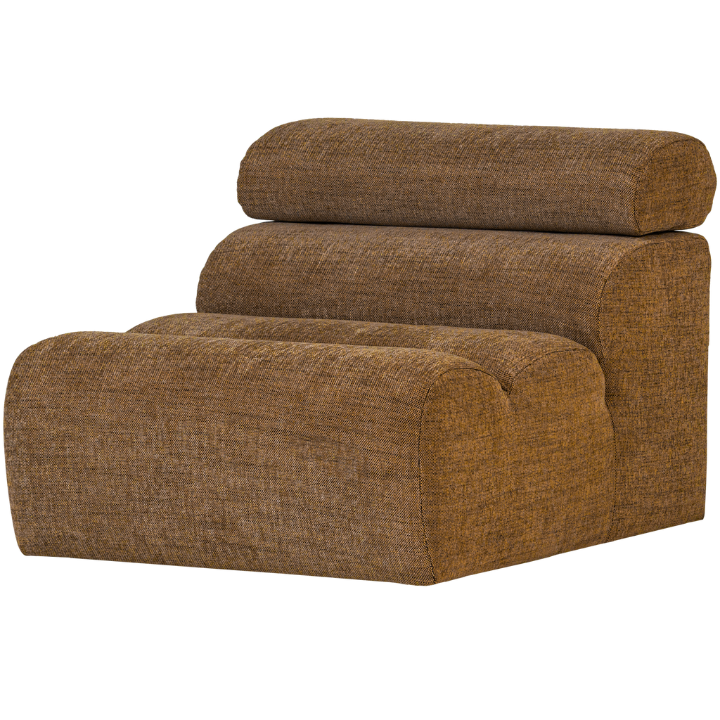 NOVI 1-SEATER ELEMENT CARAMEL BROWN MELANGE