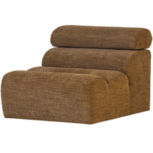 Laden Sie das Bild in den Galerie-Viewer, NOVI 1-SEATER ELEMENT CARAMEL BROWN MELANGE