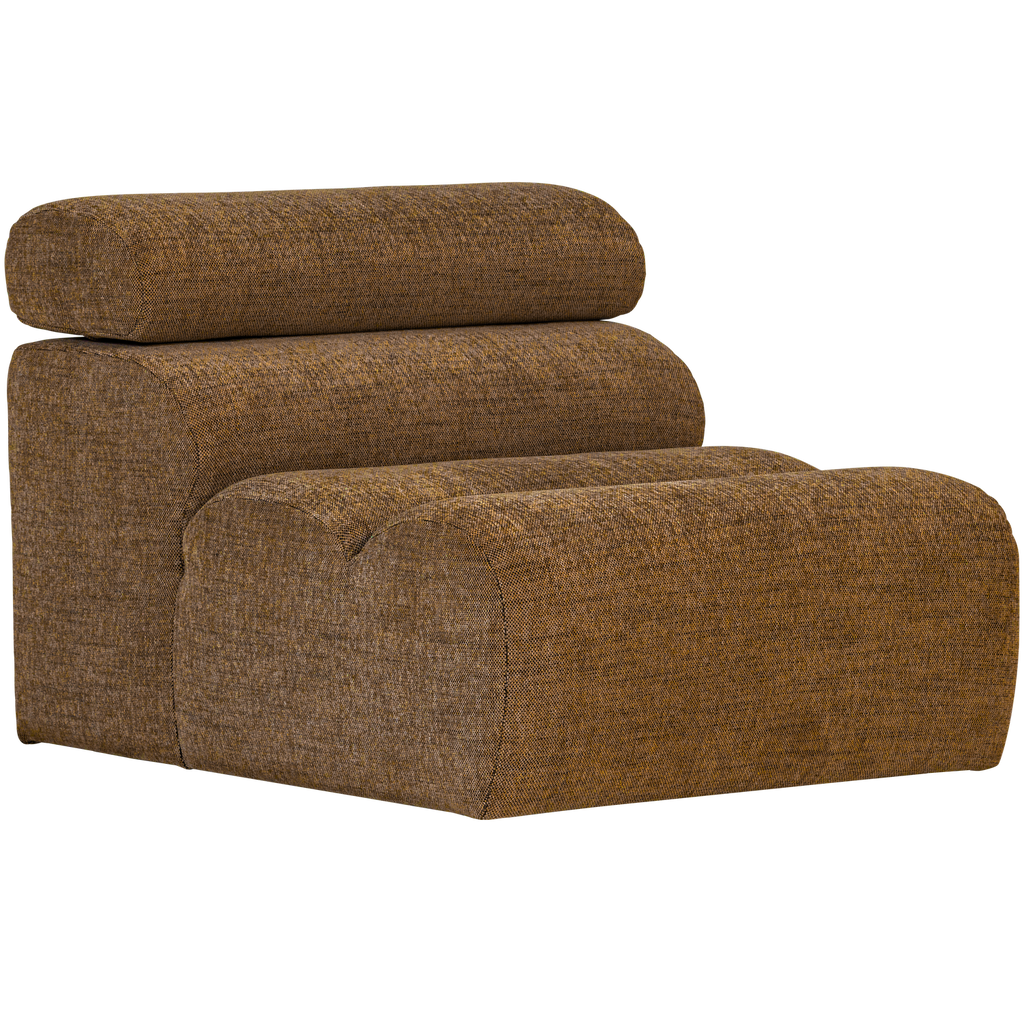 NOVI 1-SEATER ELEMENT CARAMEL BROWN MELANGE