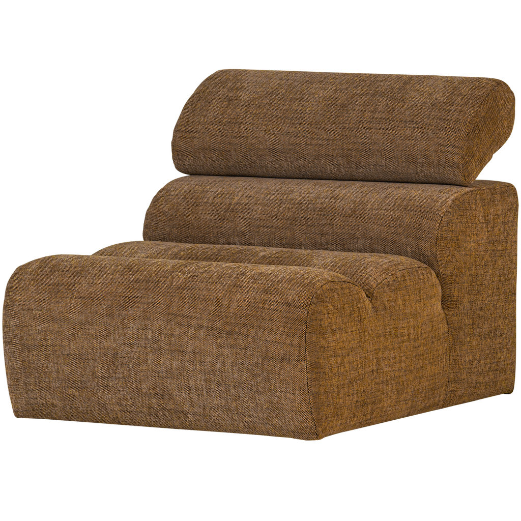 NOVI 1-SEATER ELEMENT CARAMEL BROWN MELANGE