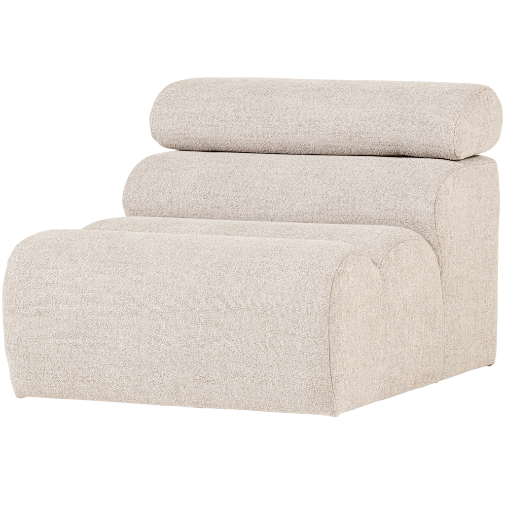 NOVI 1-SEATER ELEMENT BOUCLE NATURAL
