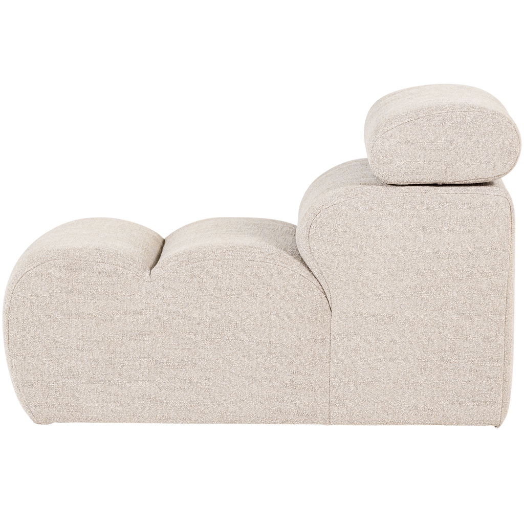 NOVI 1-SEATER ELEMENT BOUCLE NATURAL