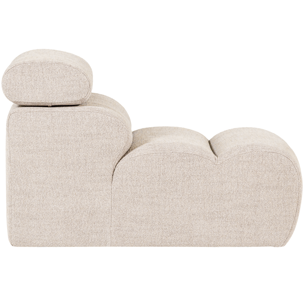 NOVI 1-SEATER ELEMENT BOUCLE NATURAL