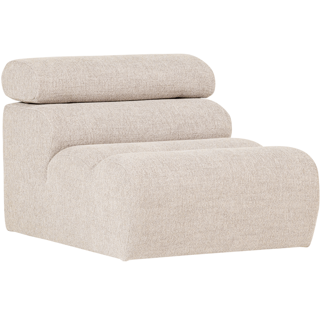 NOVI 1-SEATER ELEMENT BOUCLE NATURAL
