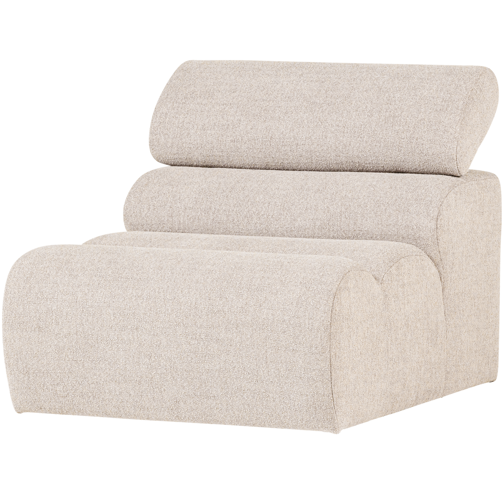 NOVI 1-SEATER ELEMENT BOUCLE NATURAL