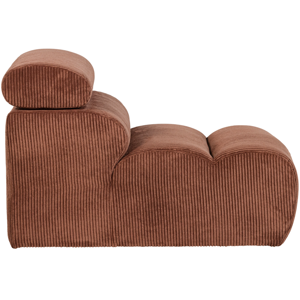 NOVI 1-SEATER ELEMENT RIB FABRIC TERRA