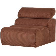 Laden Sie das Bild in den Galerie-Viewer, NOVI 1-SEATER ELEMENT RIB FABRIC TERRA