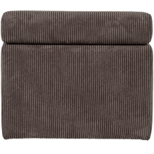 Laden Sie das Bild in den Galerie-Viewer, NOVI 1-SEATER ELEMENT RIB FABRIC GREY/BROWN