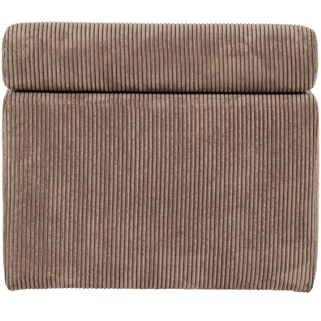 NOVI 1-SEATER ELEMENT RIB FABRIC TAUPE