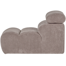 Laden Sie das Bild in den Galerie-Viewer, NOVI 1-SEATER ELEMENT RIB FABRIC SAND